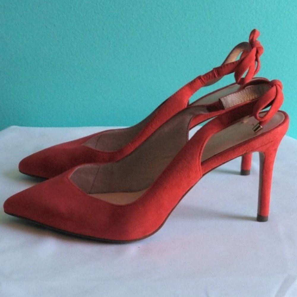 COPY - Kate Spade Tie Back Pumps Red Size 7M